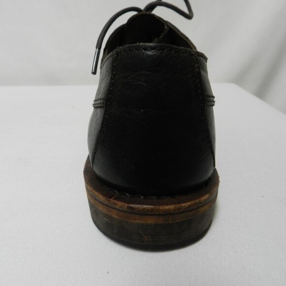 Gee WaWa Anthropologie Leather Hand Made Goodyear brown Oxfords Women Size Sz 7 - Picture 9 of 14